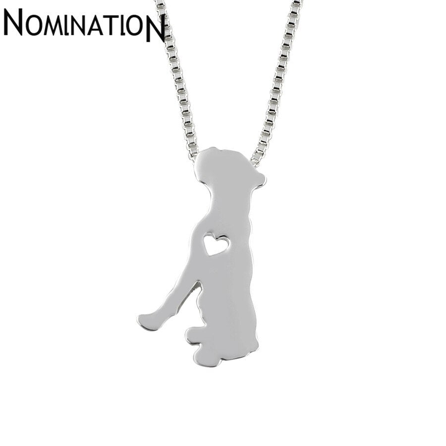 boxer dog necklace pet lovers
