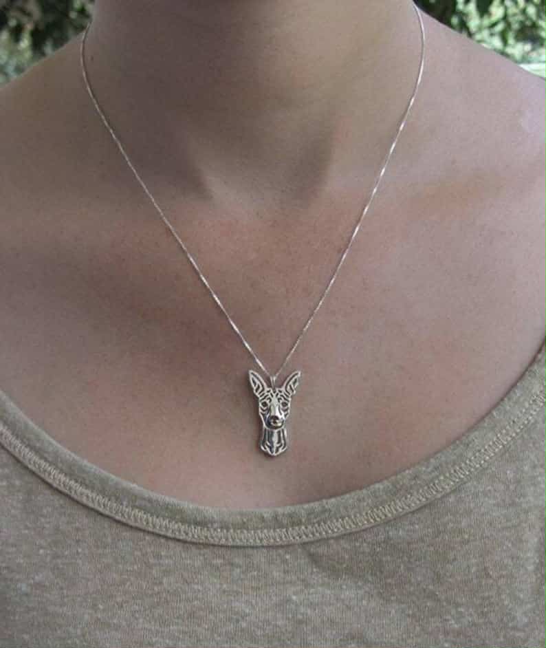 New Cute Miniature Pinscher Necklace  !