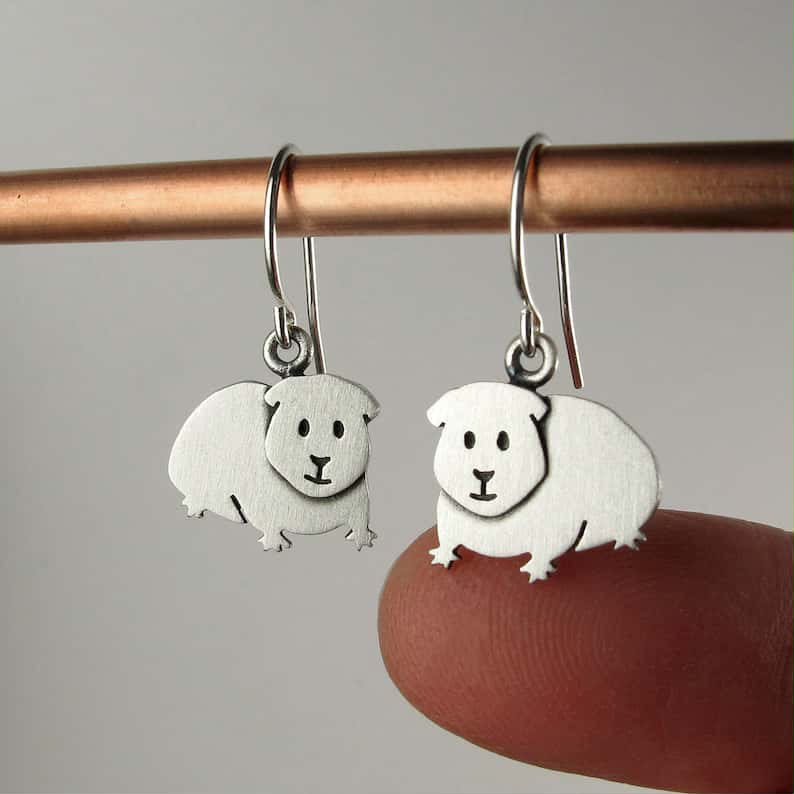 New Cute Guinea pig Earrings !