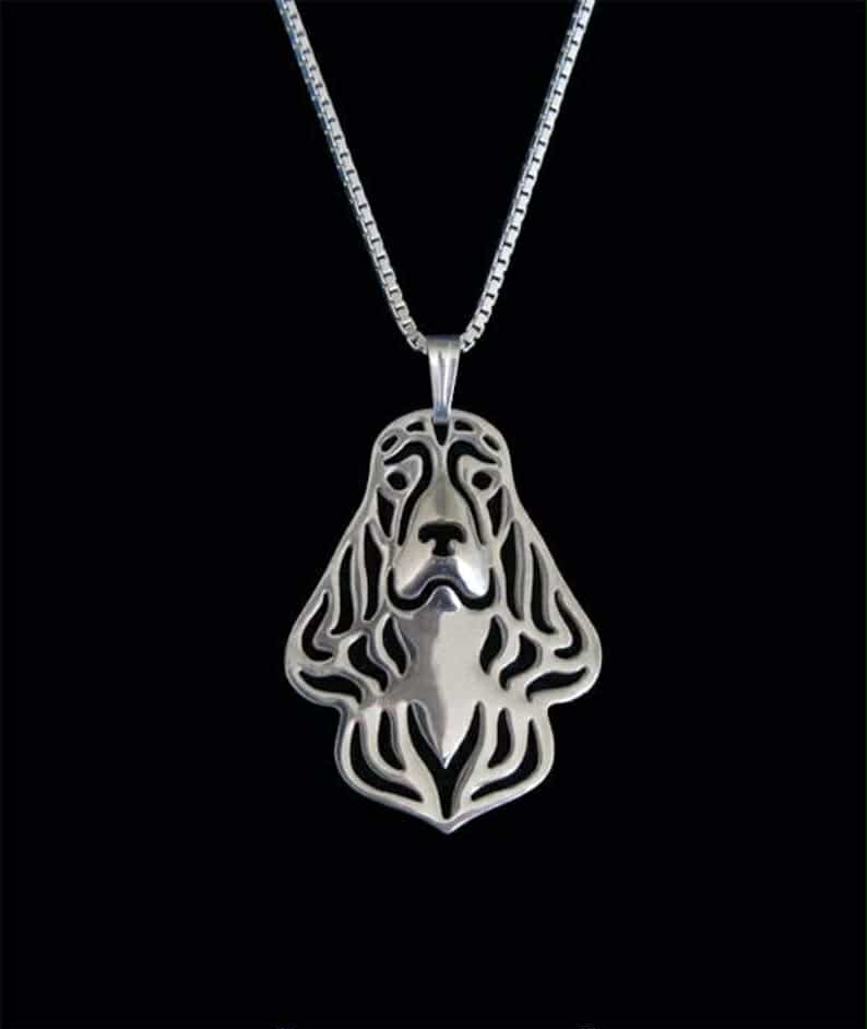 Springer Spaniel pendant and chain!