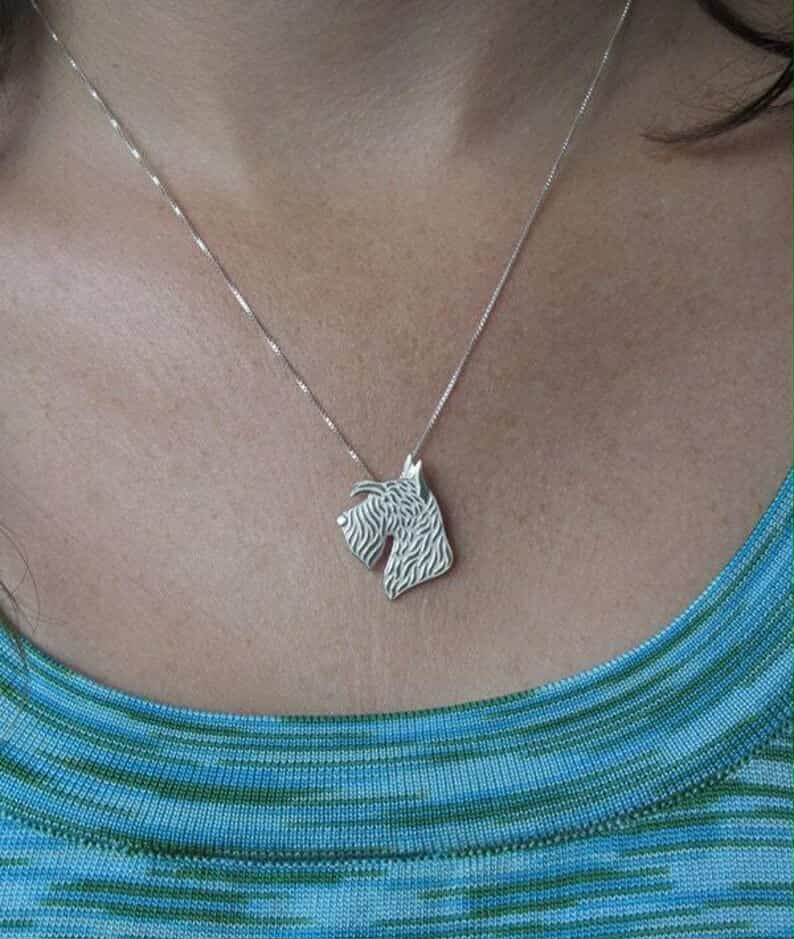 New Cute Scottish Terrier Necklace !