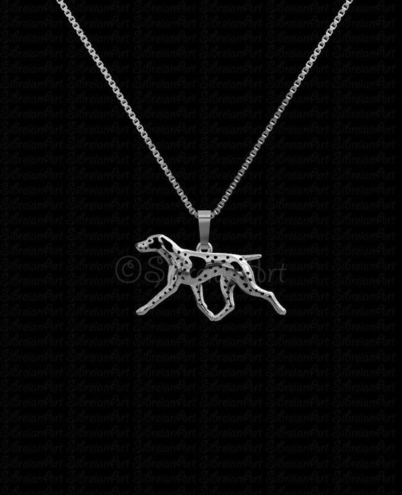 New Cute German Shorthaired Pointer Necklace !