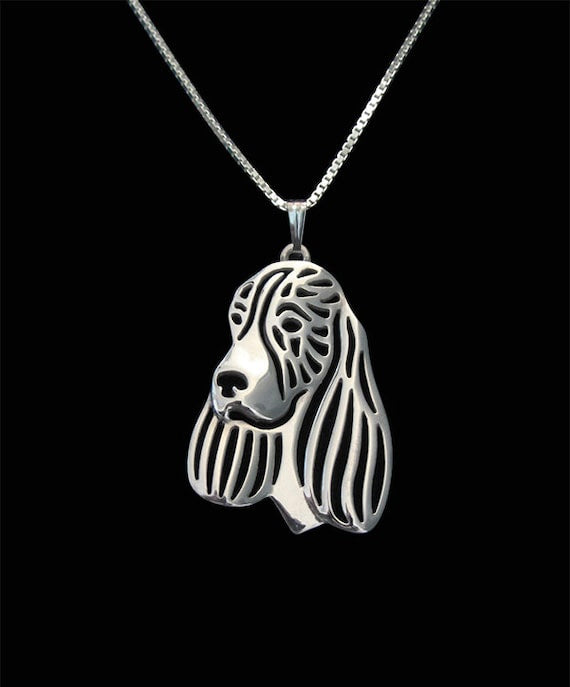 New Cute Cocker Spaniel Necklace!