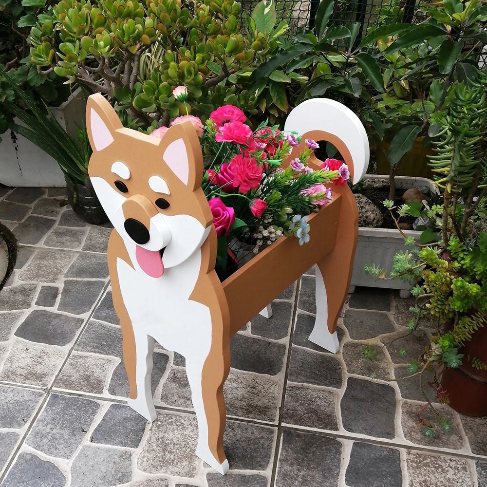 Shiba Inu Planter