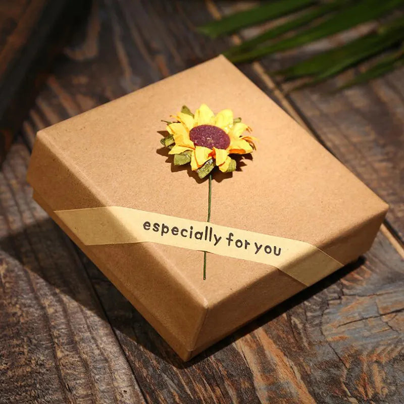 You Are My Sunshine Locket Necklace - Flower, Floral, Spring, Summer Necklace - Great Gift for Mom, Sister, Girlfriend, Wife